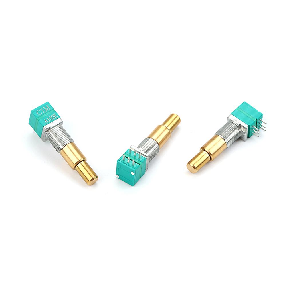 3 Pieces Easy Installation, Reliable Control Two Axis Potentiometer Smooth Rotation Potentiometer for Car and Navigation