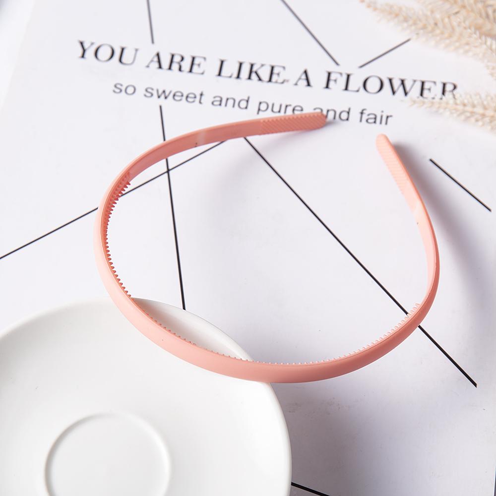 Women Simple Headband Colorful Matte Non-slip Elastic Hairbands Outdoor Hair Hoop Bands Headwear Fashion Girls Hair Accessories