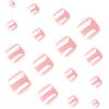 Hot-selling Solid Color Pink Manicure Foot Nail Piece, Popular In Europe and America, Coated Wearing Nail and Toenail Piece