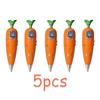 1/2/5Pcs Zootopia Carrot Voice Recorder Pen Cartoon Creativity Kid Ballpoint Pen That Can Be Recorded Multi Functional Pens Gift
