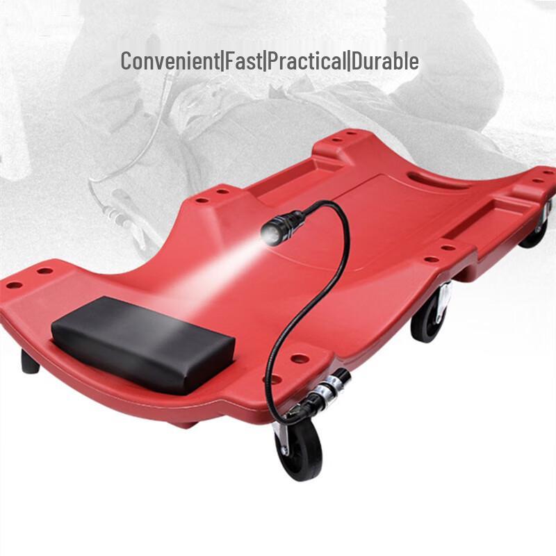 Yiduomei 40-inch Thickened Car Repair Creeper with LED Light