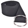 Universal Casual Double D-Ring Nylon Canvas Stripe Buckle Outdoor Belt