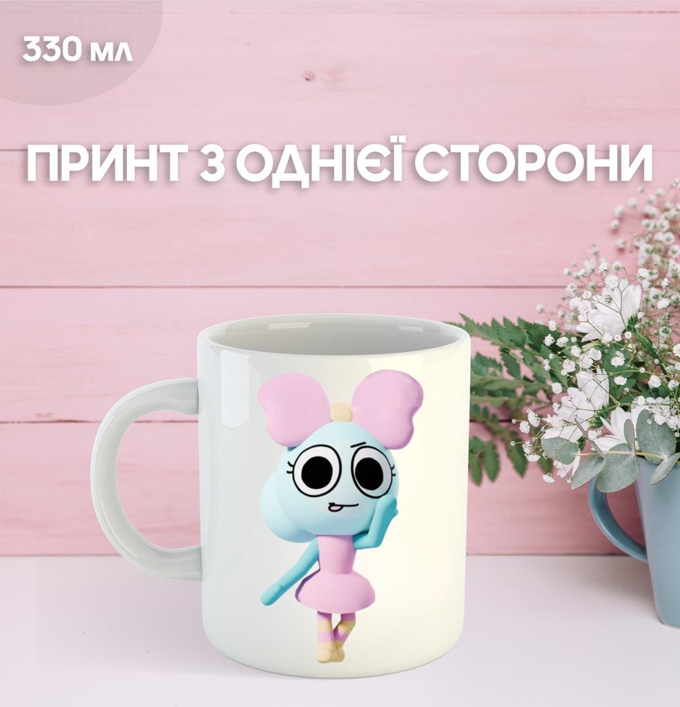 Кружка В Мире Дэнди (Денди) Roblox Dandy's World с принтом керамическая чашка 330 мл