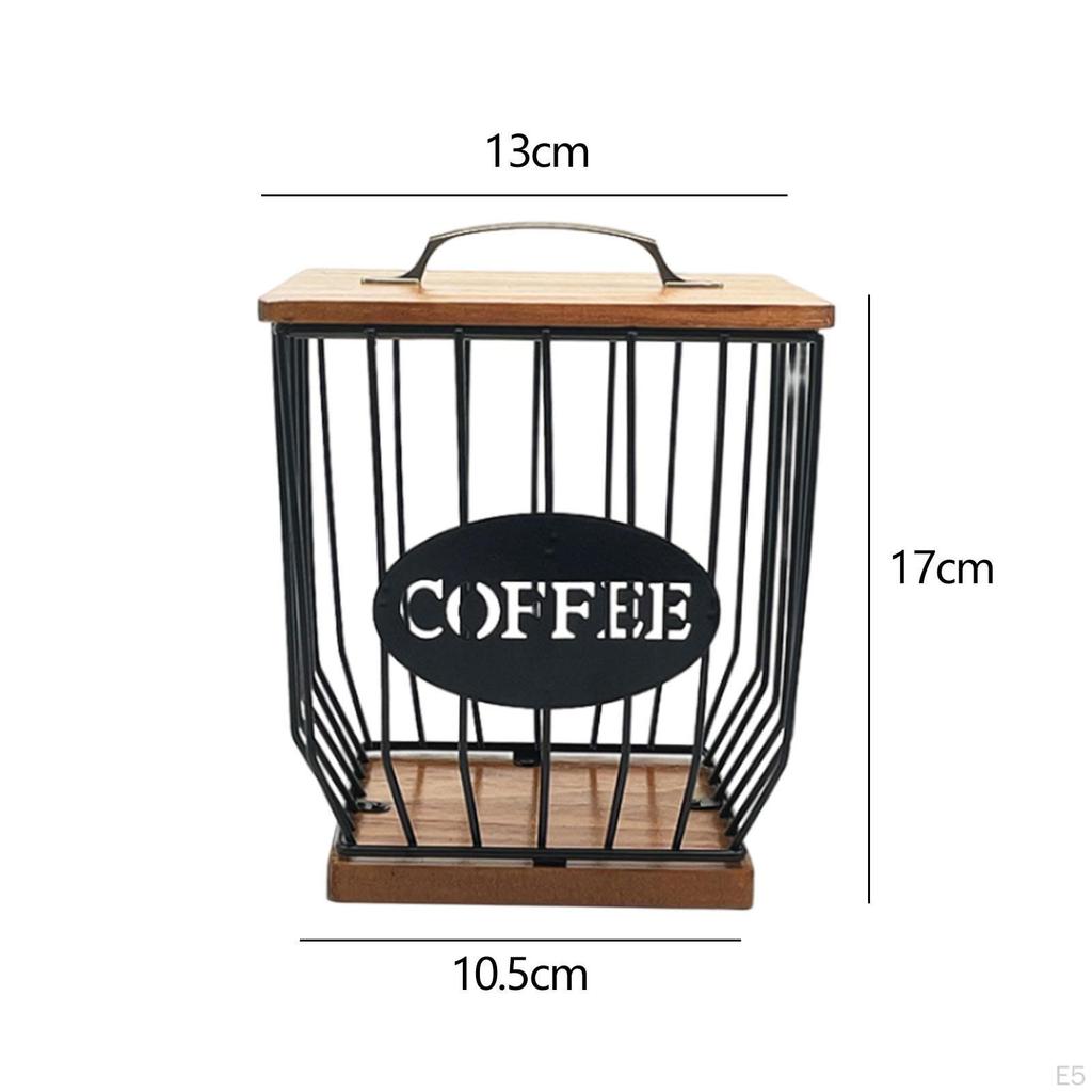 Organizzatore porta capsule caffè per piano di lavoro con supporto