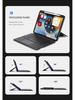 Wireless Bluetooth Keyboard and Magnetic Protective Cover for iPad Pro 11 and Air 6 (2024).