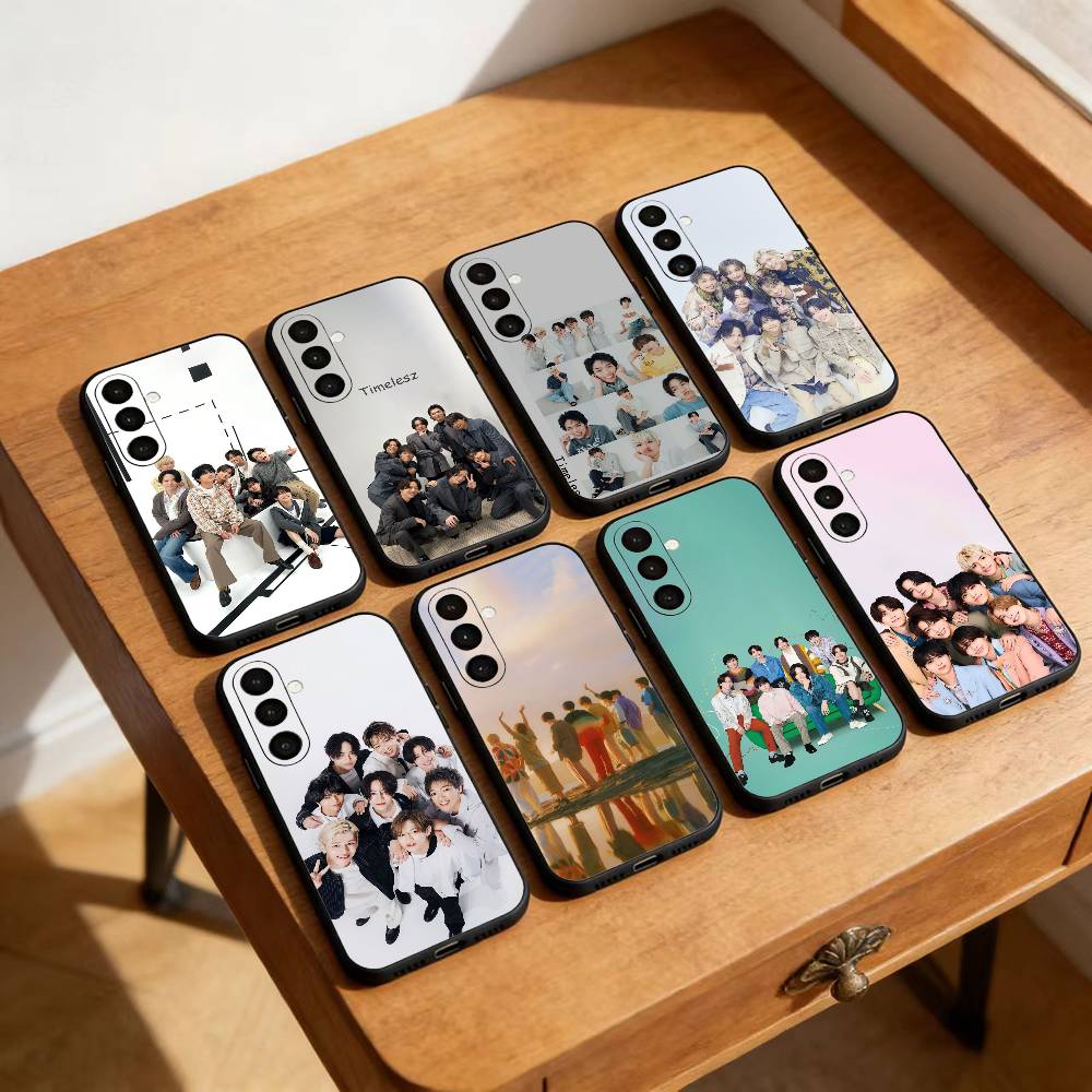 Japanese Idol T-Timelesz Phone Case For Samsung Galaxy A20,21s,22,31,32,52,53,72,73,80,91 Soft Black Shell