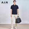 Men's Luxury Silk Blend Polo Shirt