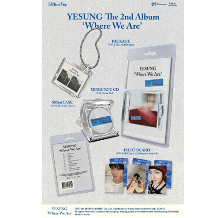 YESUNG (SUPER-JUNIOR) [Wo Wir Sind] 2. Studioalbum (SMini-Ver.)