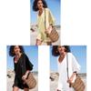 Beach Cover Up Dress With Tencel Blend Fabric For Summer Vacation Wear