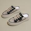 Summer New Through the Net Hollow Little White Shoes Female Students Versatile Casual Half Drag Women's Shoes Tide