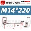 Stainless Steel GB798 Eye Bolt, Full Series M5-M16