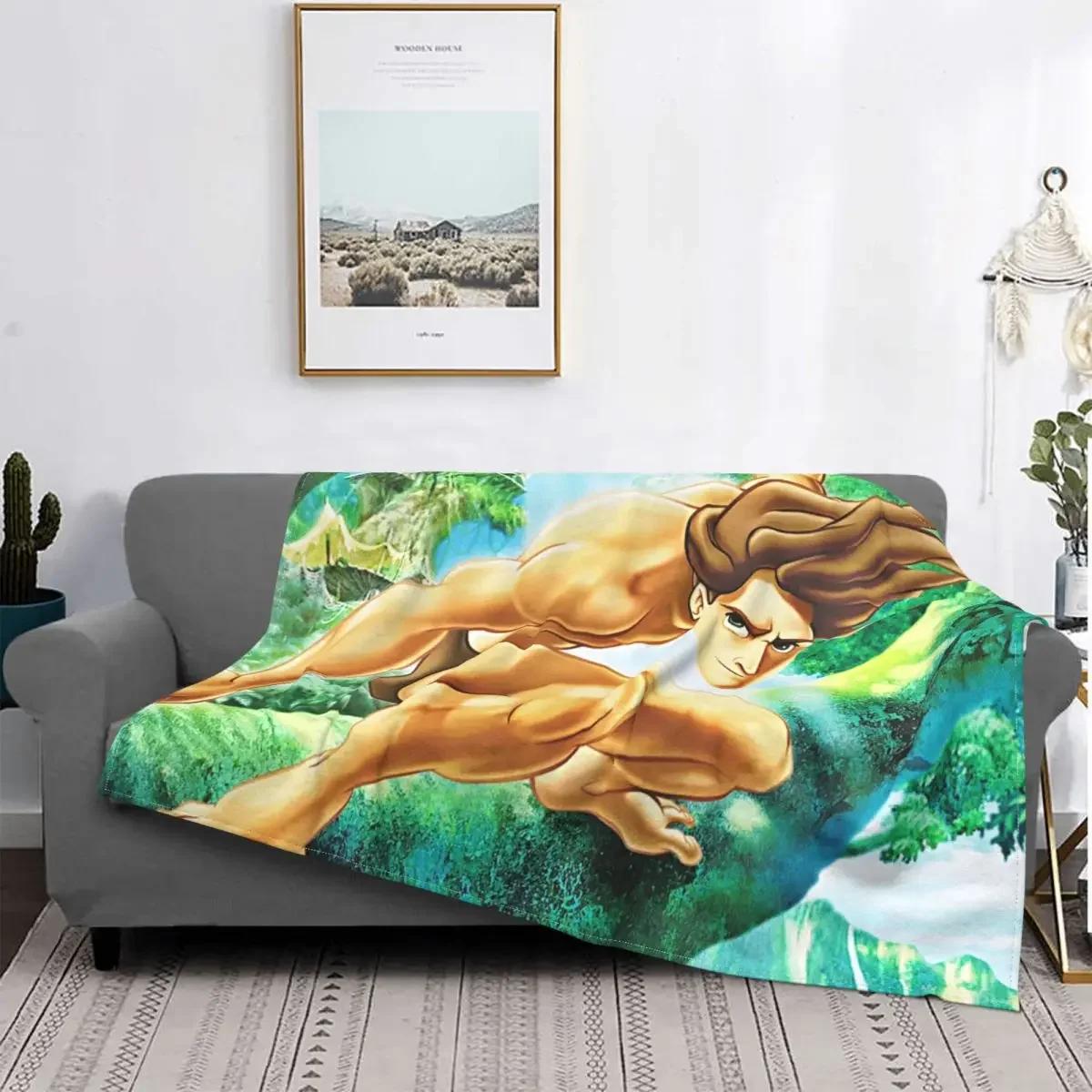 Waild Man Blanket Tarzan Plush Summer Breathable Thin Throw Blankets For bed Rug Piece throw blanket  blanket 75X95CM