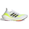 Adidas UltraBoost 21 J White Solar Yellow Kids Sneakers Cloud-White Core-Black FZ2929