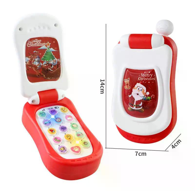 Animated Flip Phone for Kids: An Early Learning Toy with Educational Music; Excellent Choice for Children's Day Gifts