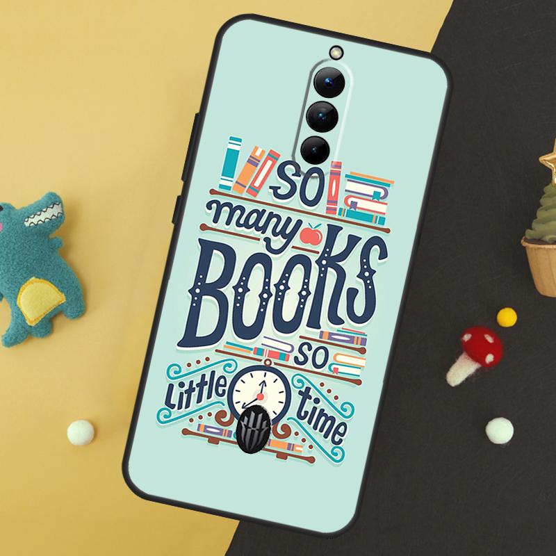 

Read Books illustration Phone Case For ZTE Nubia Red Magic 9 8 8S Pro Plus 5S 6R 5G 6 7 6S 7S Pro Protective Cover Red Magic 5G