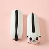 1Pc Silicone Pencil Case Cute Piggy Panda Tiger Soft Pen Container Creative Ruler Holder Stationery Box Children Gifts Pouch Bag Quality