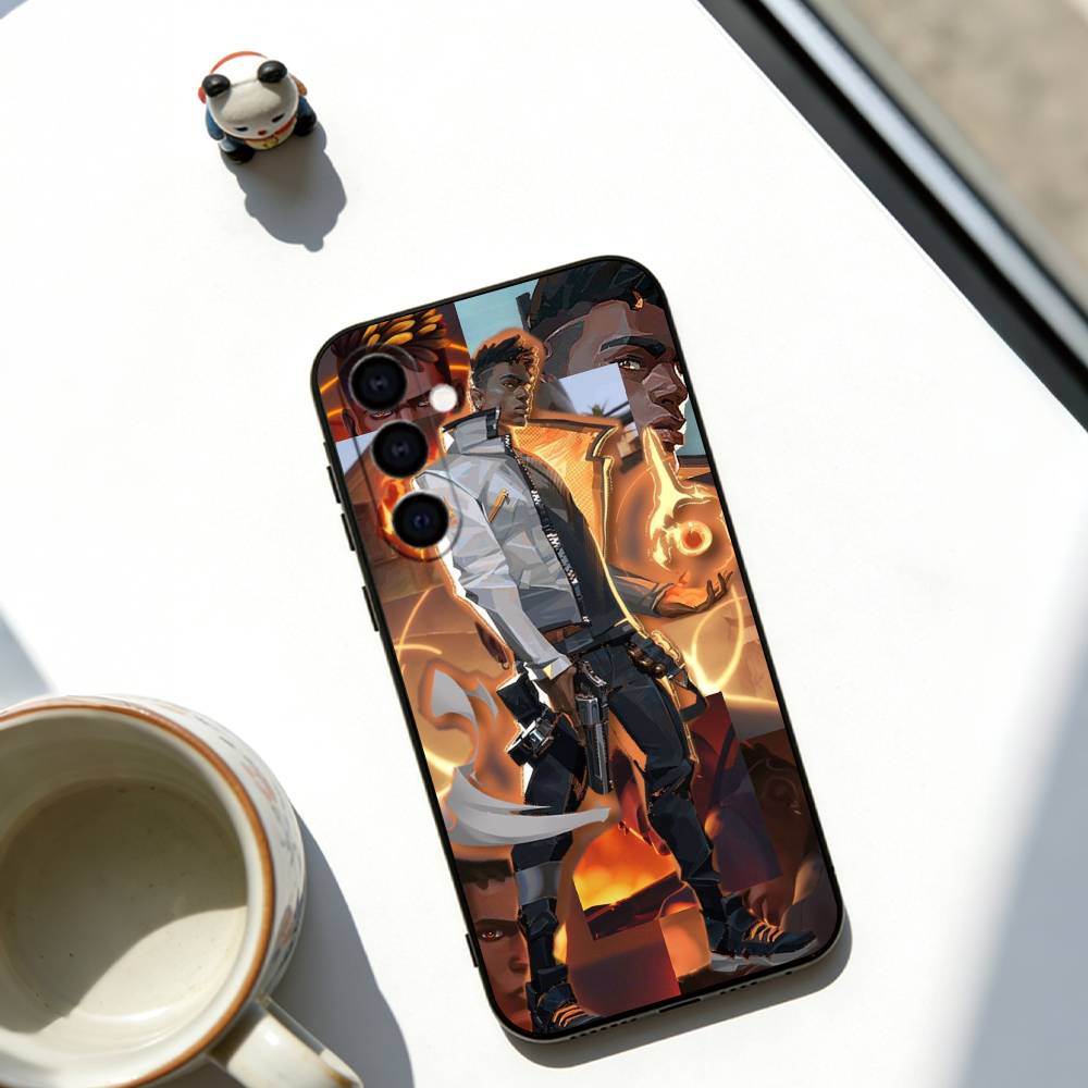 

Pheonix Valorant Phone Case For Samsung Galaxy A73,A72,A71,A70,A53,A52,A51,Soft Black Cover Samsung a42 5g
