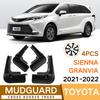 Mud Flaps For Toyota Sienna -2022 MudFlaps Front Rear Fender Car