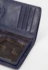 Wittchen Men's Medium Leather Wallet With Rfid, Navy Blue, Natural Leather