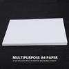 50 Sheets White Blank Paper   Hand Printed  Multipurpose Use