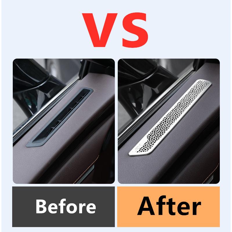 For Lexus ES 200 250 300h 2018-2024 Car Air Conditioning Vent Protection Dust Cover Interior Decoration Sticker Accessories