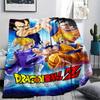 Dragon Ball Characters Print Flannel Blanket,High Quality Comfortable for All Seasons,Home Decor,Warmth and Comfort,Perfect for Christmas Gifts