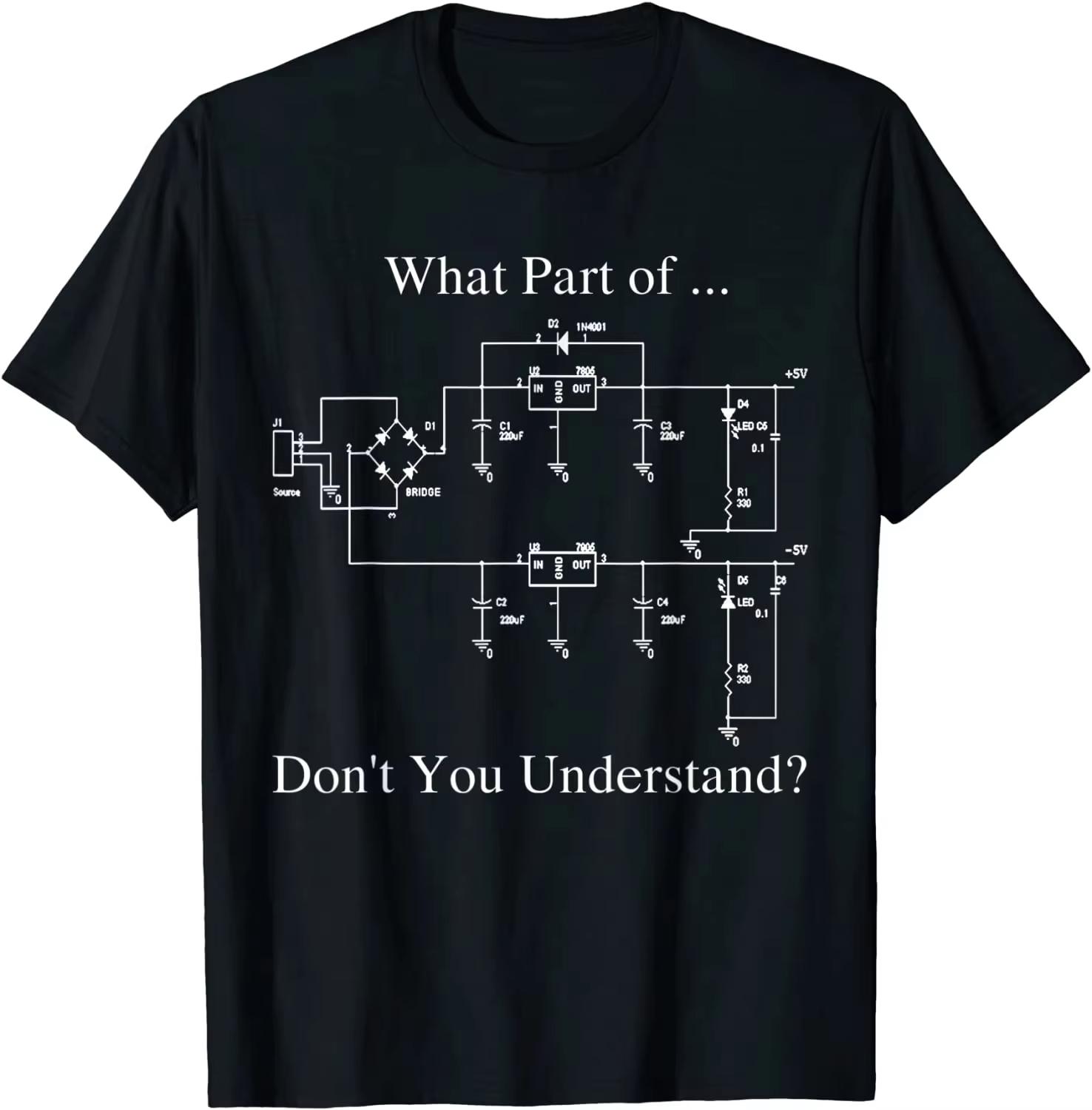 Electrical Engineer Tshirt Gift Funny Engineering Sarcasm Tshirt Summer Unisexs And Unisexs Loose And Breathable Tshirt Top S