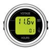 DC 12V 24V Car Voltage Gauge 52MM Hour Meter LED Digital Display 12V 24V Waterproof Voltmeter Round Voltage Meter Volt Detector