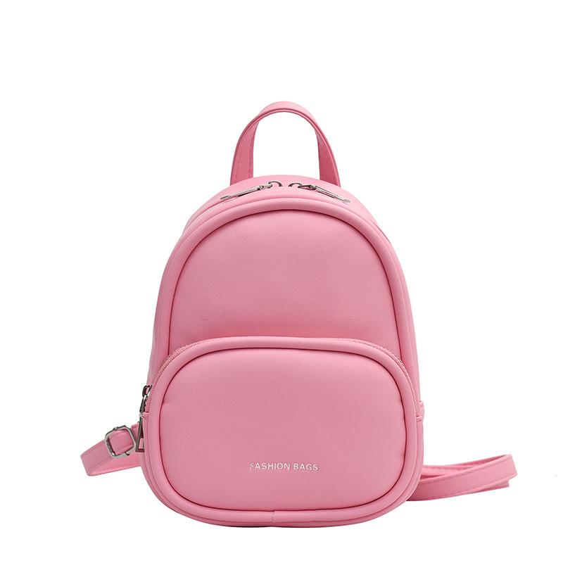Borsa da Donna Zaino Nuova Borsa Quadrata Piccola Borsa a Spalla Borsa Colore Caramella Zaino Piccolo alla Moda Zaino Carino