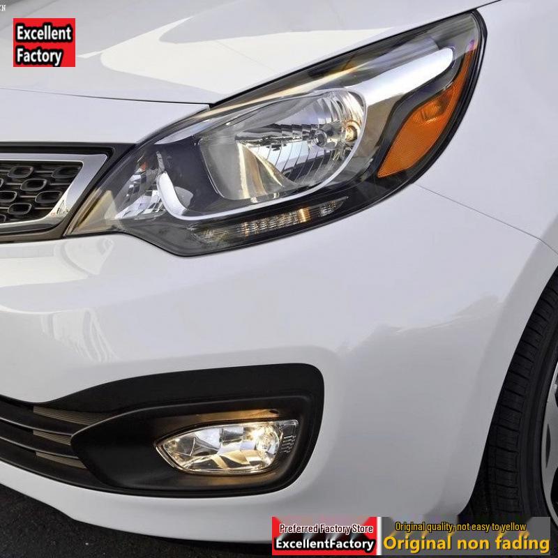 Kia Rio 2012 Overseas Model Sedan Headlight Cover - Transparent