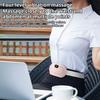 Electric Period Cramp Massager Vibrating Heating Belt for Menstrual Waist Stomach Abdominal Warm Palace Belt