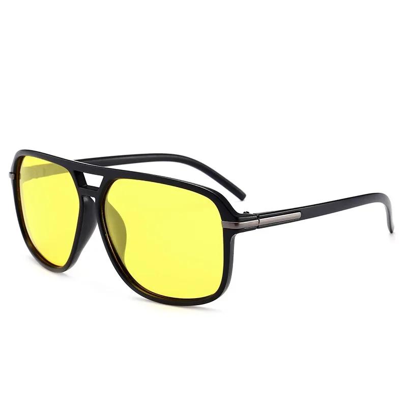 Latest Oversized Frame Square Sunglasses for Men Outdoor Use Driving Sun Eyeglasses Men Fishing Protection Glasses UV400 Oculos De Sol