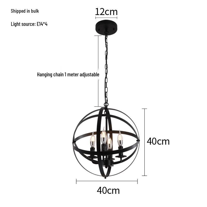 oeny Vintage Industrial Pendant Light