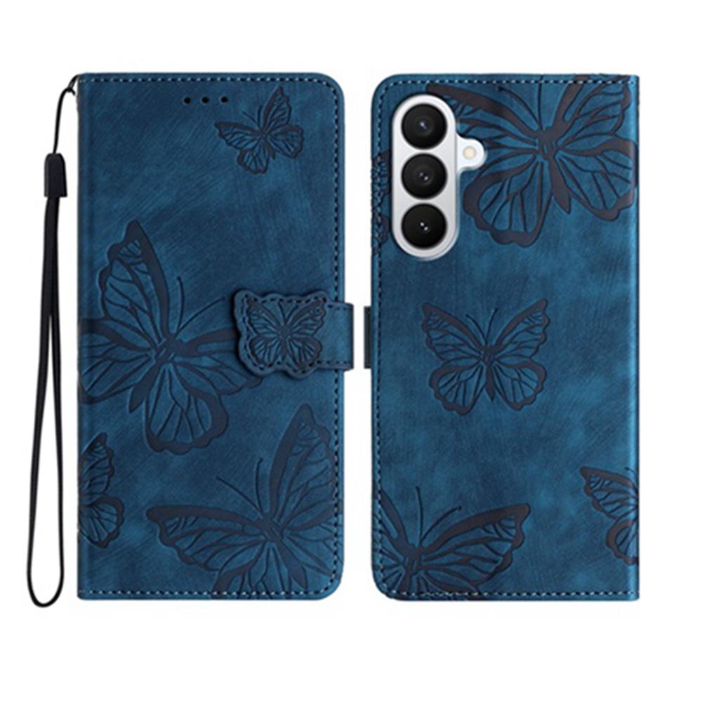 For Samsung Galaxy A37 5G Case Butterfly Design Flip Wallet Leather Phone Cover Skin-Touch