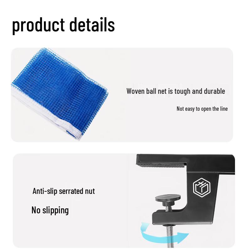 Jingdong Portable Knob-Type Table Tennis Net Set