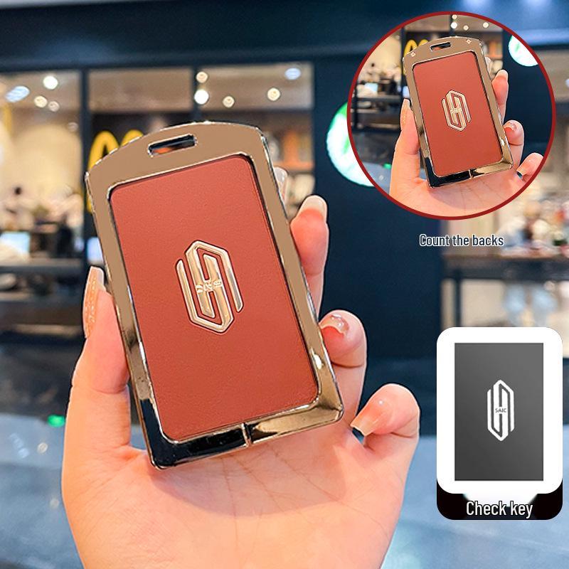 Shangjie H5 Smart Key Case: SAIC Car NFC Card Holder Shell & Decorative Buckle Ornament (25 Models) Bagged