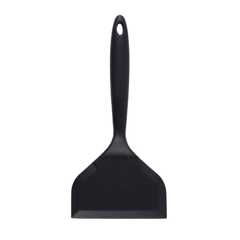 High-Temperature Resistant Jade Silicone Spatula for Non-Stick Pans and Pizza