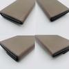 Used FERRAGAMO Gancini Long Wallet Beige with Pass Case