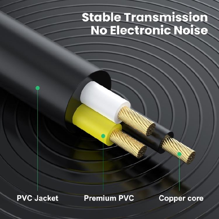 6.35mm to 2RCA Adapters Cord, 1/4Inch TRS Stereoed Female to 2RCA Female Y Splitters Line Extension Cable 30/180/300cm