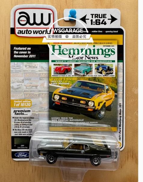 MJTU2 AW Auto World 1/64 FORD DODDGE JEEP Special offer grand collection diecast alloy car model Children's toys and gifts