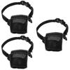 Dog Muzzle Anti-Biting Dog Mouth Cover for Protection 3Pcs Black