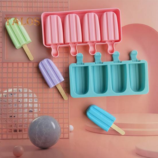 Mucegai pentru înghețată antiaderent DIY Ușor util Creativ, simplu, cu dungi, tavă de gheață, consumabile pentru casă