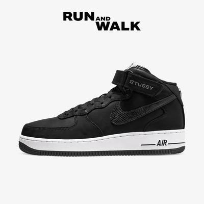 X Stussy Air Force 1 '07 Mid SP Czarne DJ7840-001