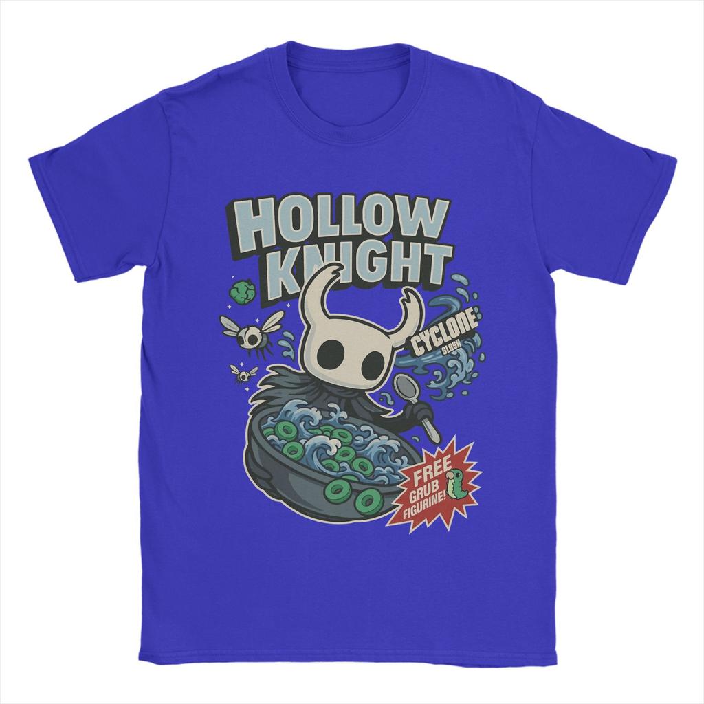 Men's T-Shirts Hollow Knight Cereal Funny Pure Cotton Tee Shirt Short Sleeve T Shirt O Neck Clothing New Arrival