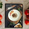 2 Pcs Recipe Folder Kitchen Menu Binder Clear Pvc Cover Loose Leaf Book Note Holder Card Keeper Desk Accessories Ganizer