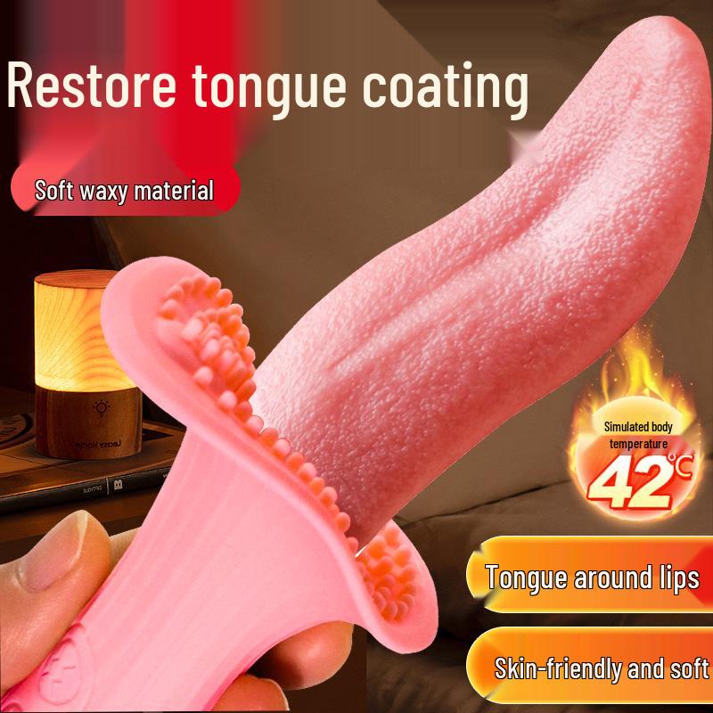 Telescopic Tongue Licking Vibrator – Adult Massager & Erotic Toy