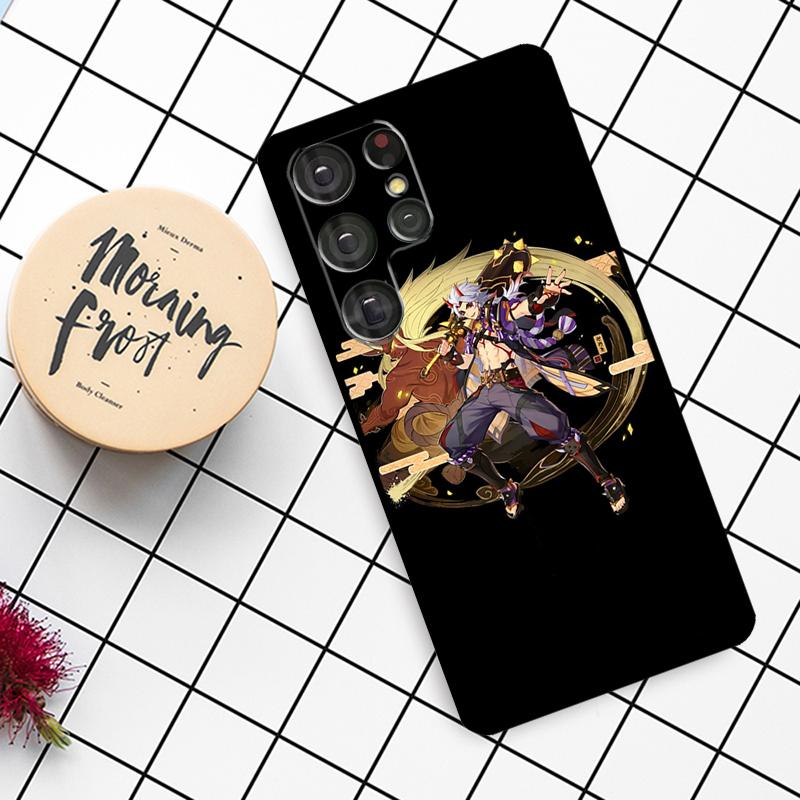 Arataki Itto Genshin Impact Case For Samsung Galaxy S24 FE S20 FE S21 S22 S23 S24 S25 Ultra S9 S10 S25 Plus Phone Cover