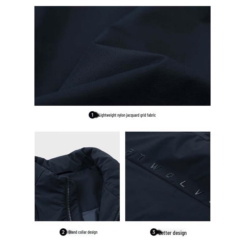 SEPTWOLVES Men's Versatile Short Cotton-Padded Jacket