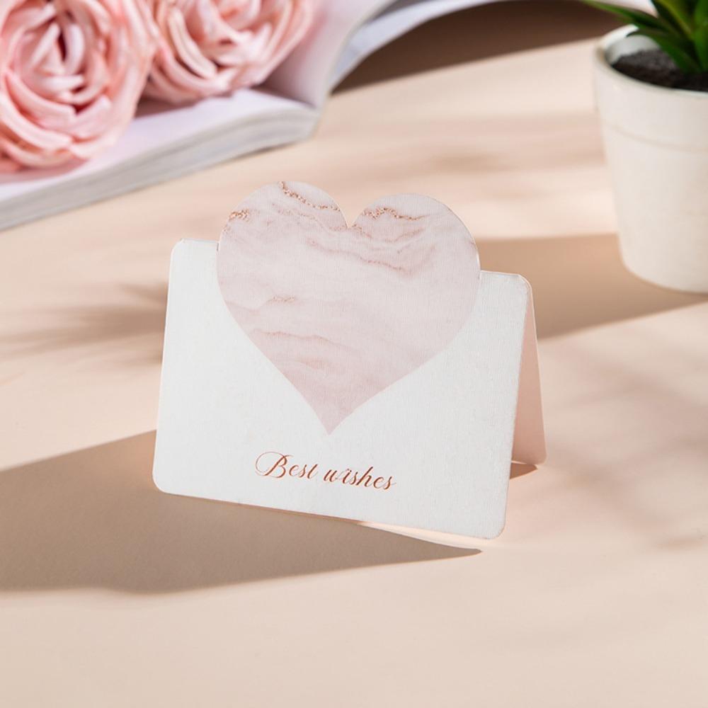 10Pcs Beautiful DIY Decoration Message Card Universal Valentine's Day Love Greeting Card Card Mother's Day