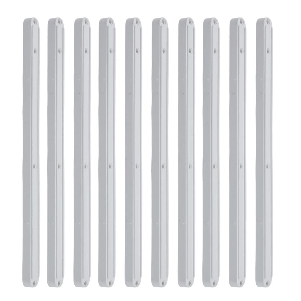 Easy Installation Drawer Slides Plastic Drawer Runners Noise Reduction Design